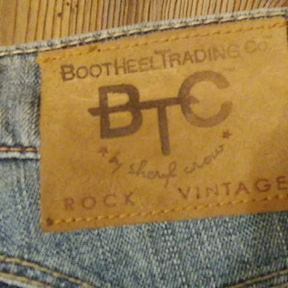 NWT REALLY COOL BOOTHEEL TRADING CO. BY SHERYL CROWE MEMPHIS JEANS. SZ 27/32 - Picture 4 of 12